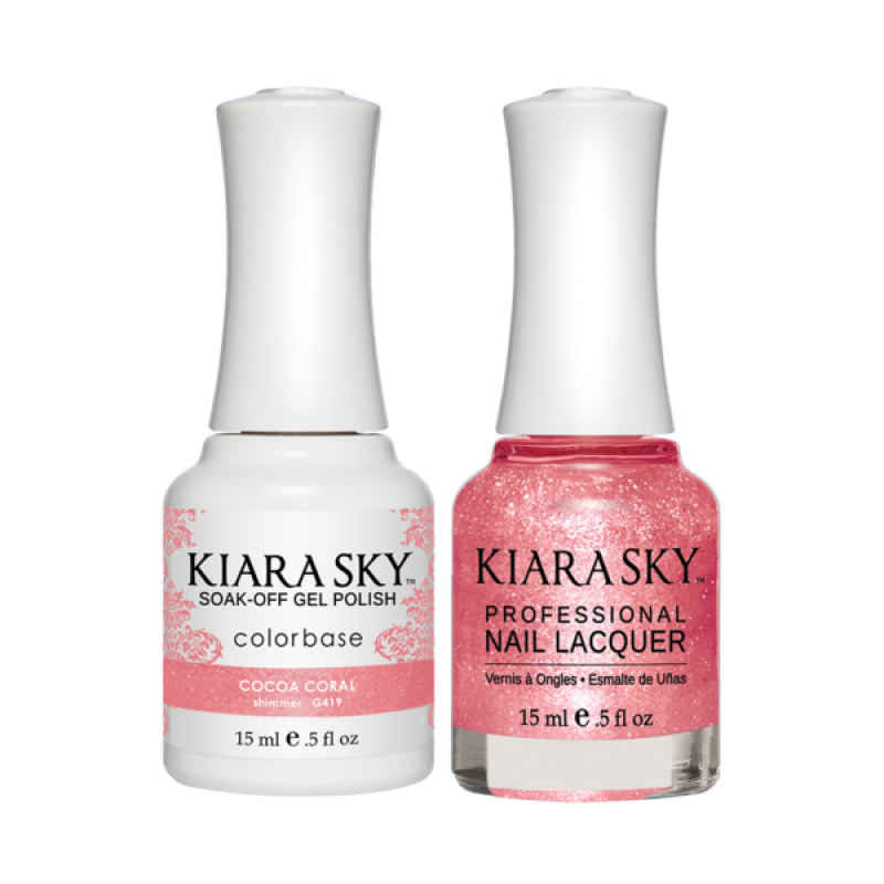 KIARA SKY Matchmaker 15ml - Cocoa Coral 419